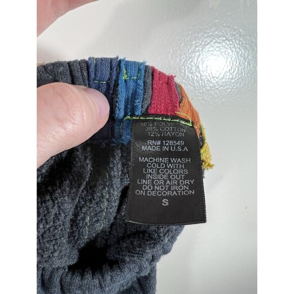 Aviator Nation Women’s Sweatpants Size S Blue Striped Athleisure Streetwear FLAW - Picture 4 of 8